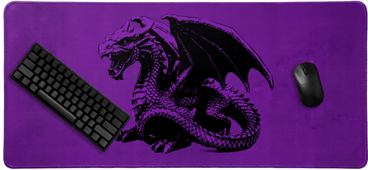 Void Dragon Purple Mousepad