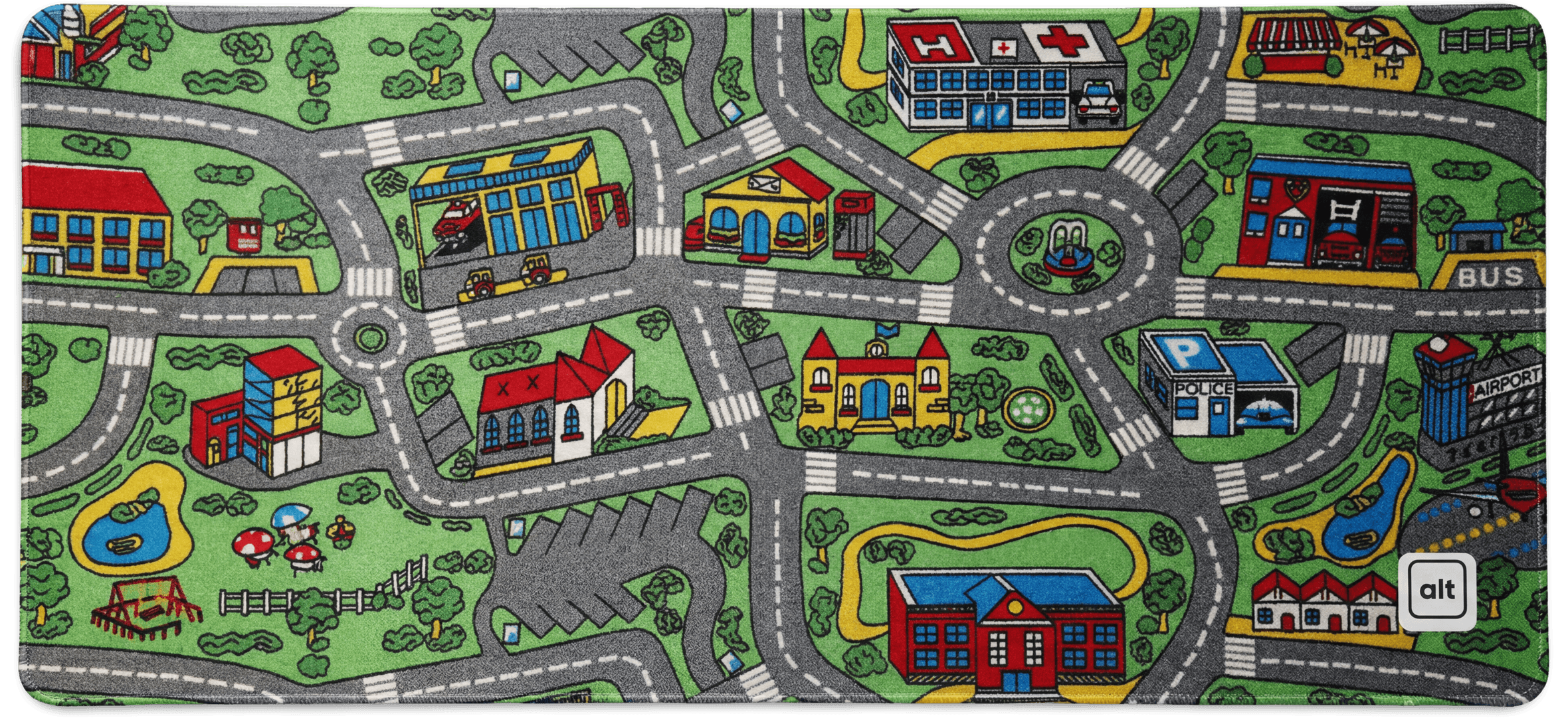 Retro Cars Mat Mousepad