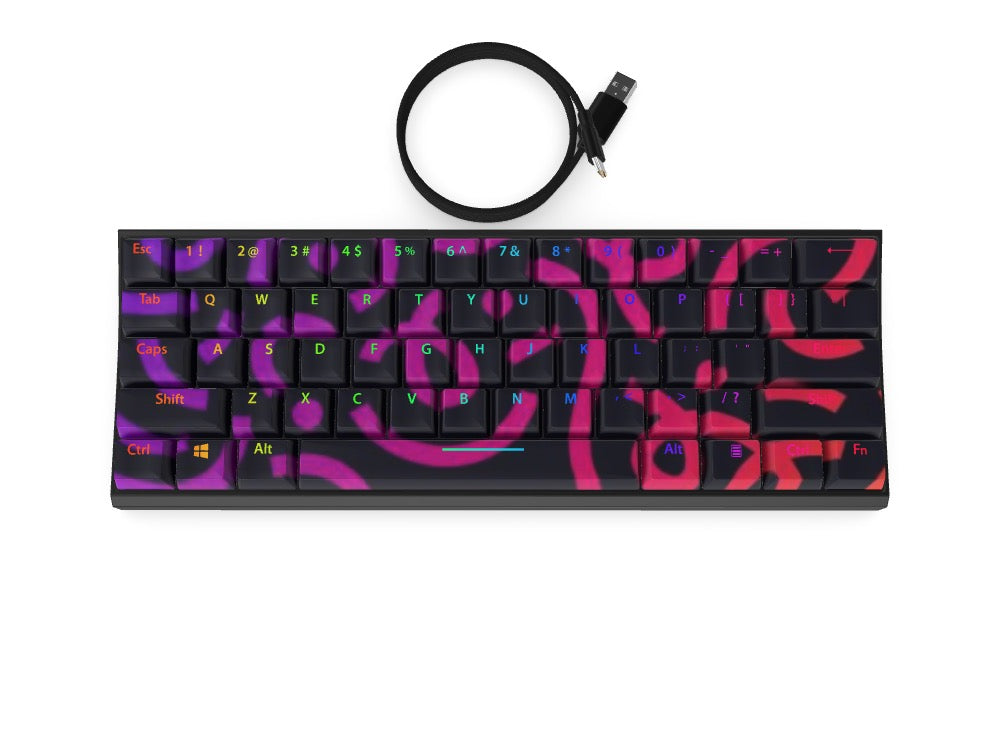 T60 Keyboard - Custom Design Ref: LMCBPYB - [alt_customs]
