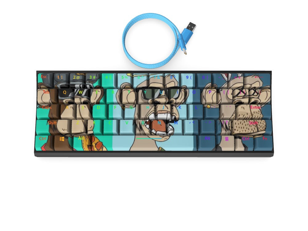 T60 Keyboard - Custom Design Ref: QS22YHB - [alt_customs]