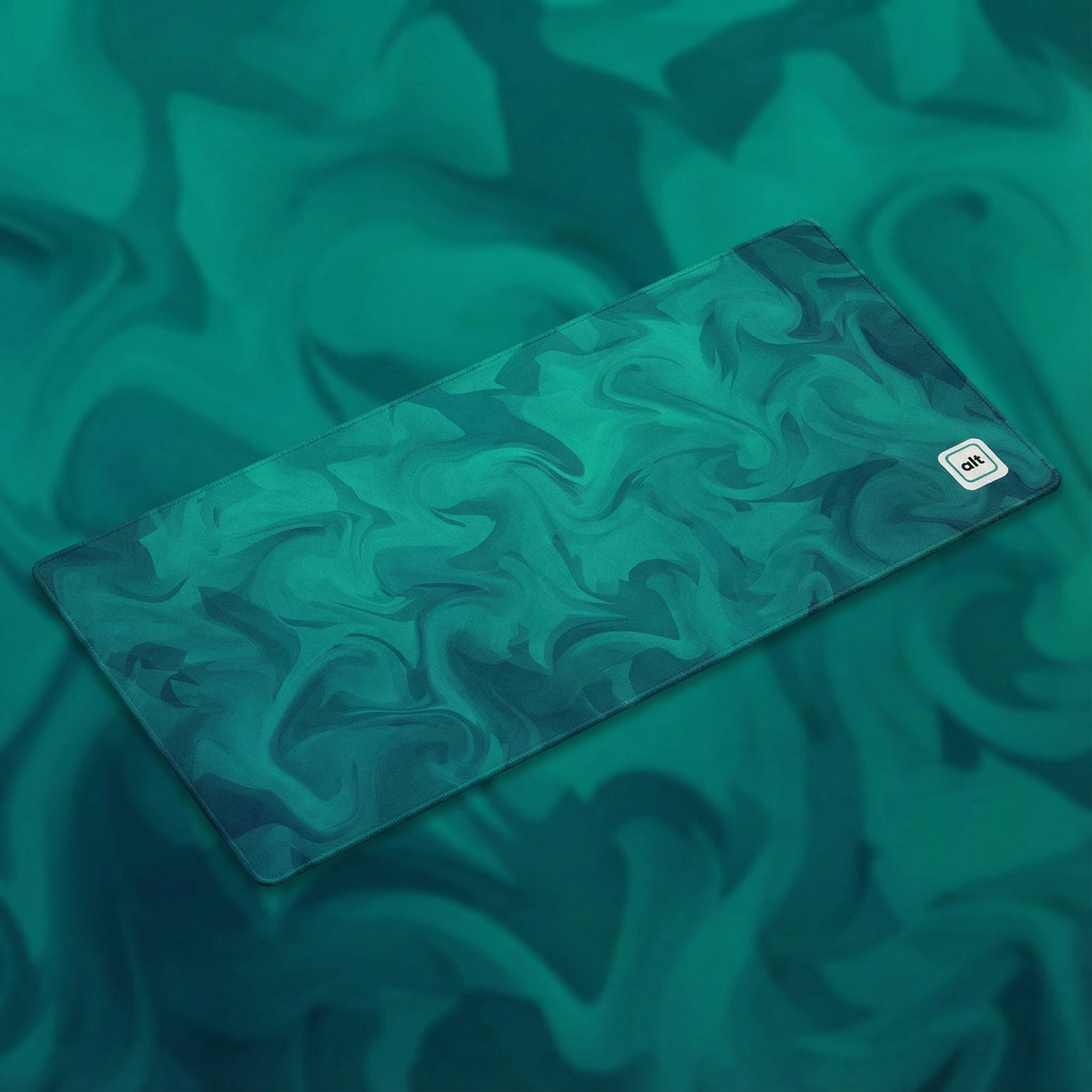 Teal Liquify Mousepad - [alt_customs]