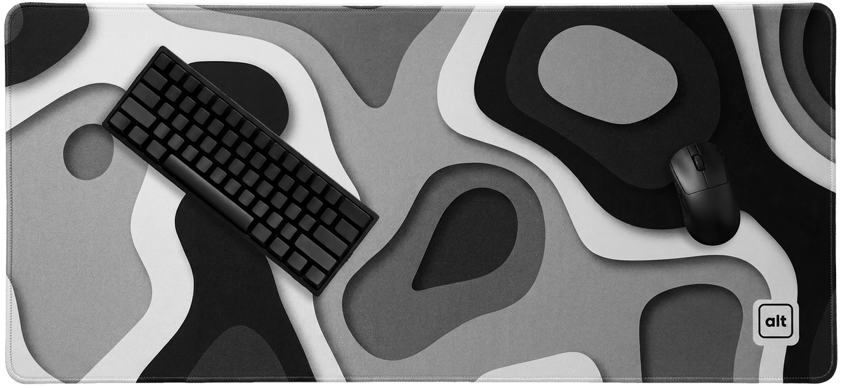 Topo Monochrome Mousepad