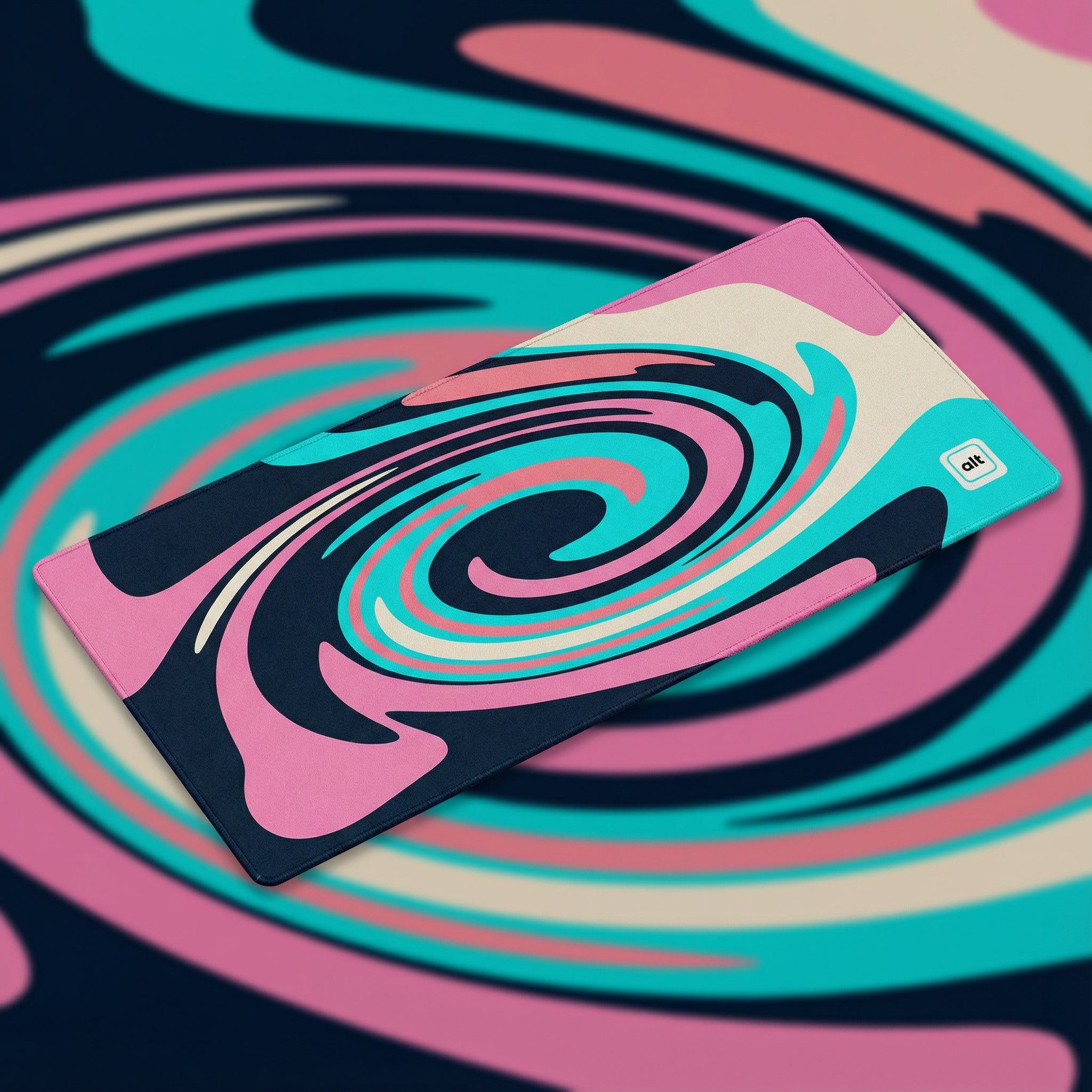 Twisted Cotton Candy Mousepad