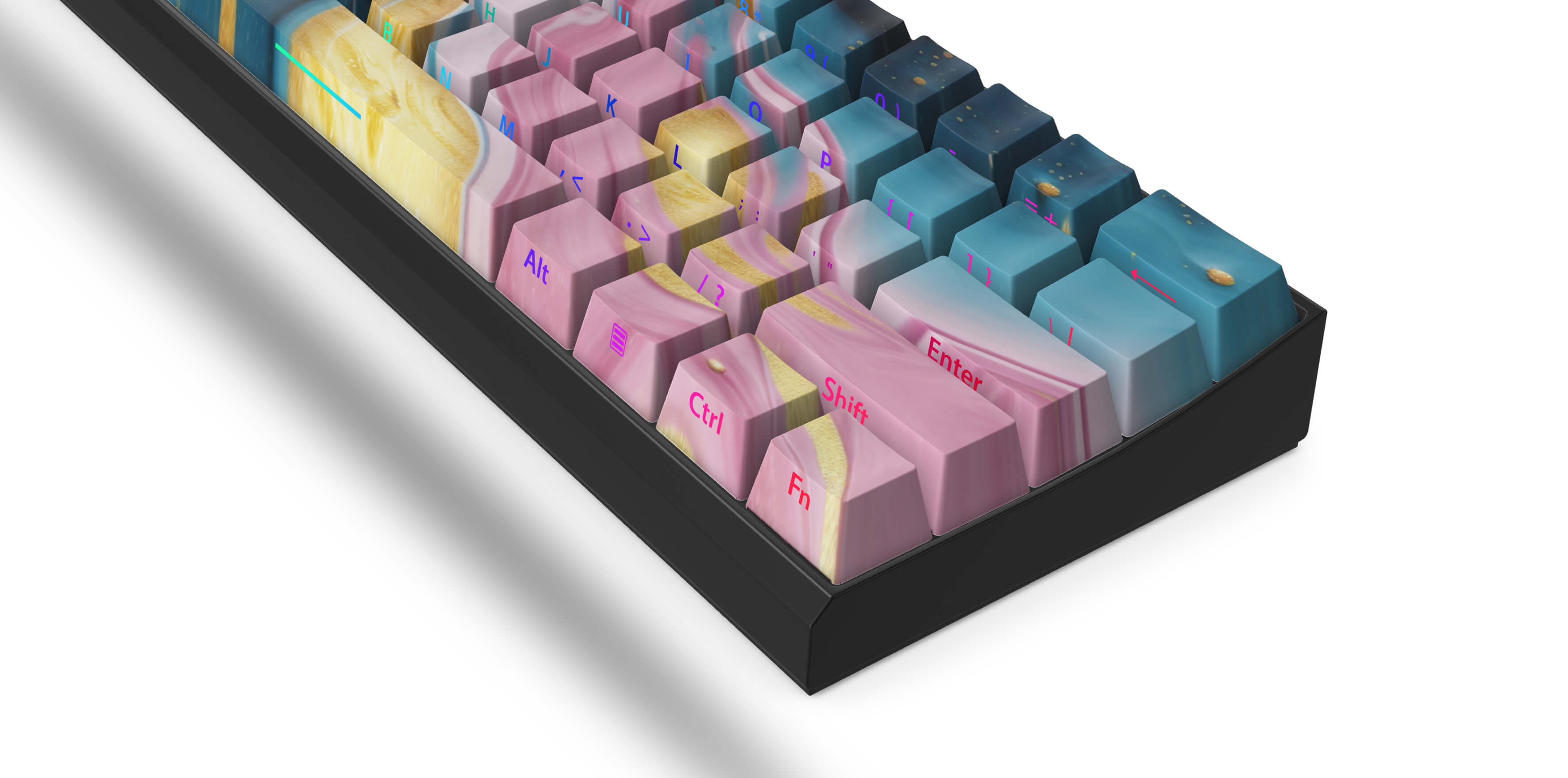 Marbled Oasis T60 Pro Keyboard