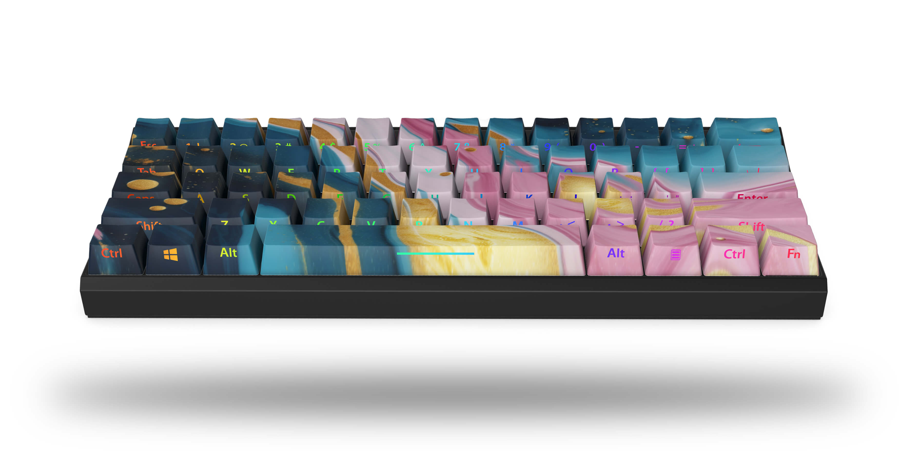 Marbled Oasis T60 Pro Keyboard