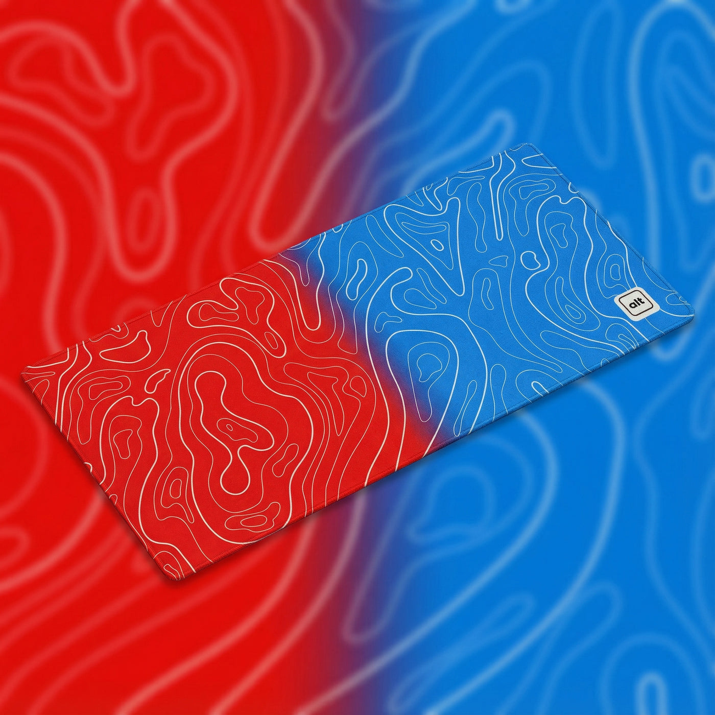 Webslinger Ombre Damascus Mousepad - [alt_customs]
