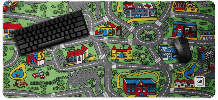 Retro Cars Mat