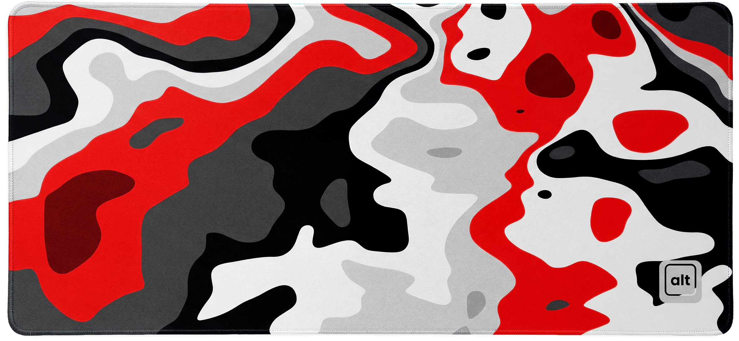 Camo Red Arctic Mousepad