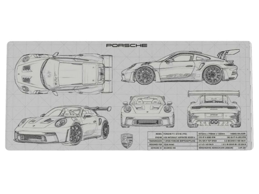 Custom XXL Speedmat - Custom Design Ref: 05U9EU