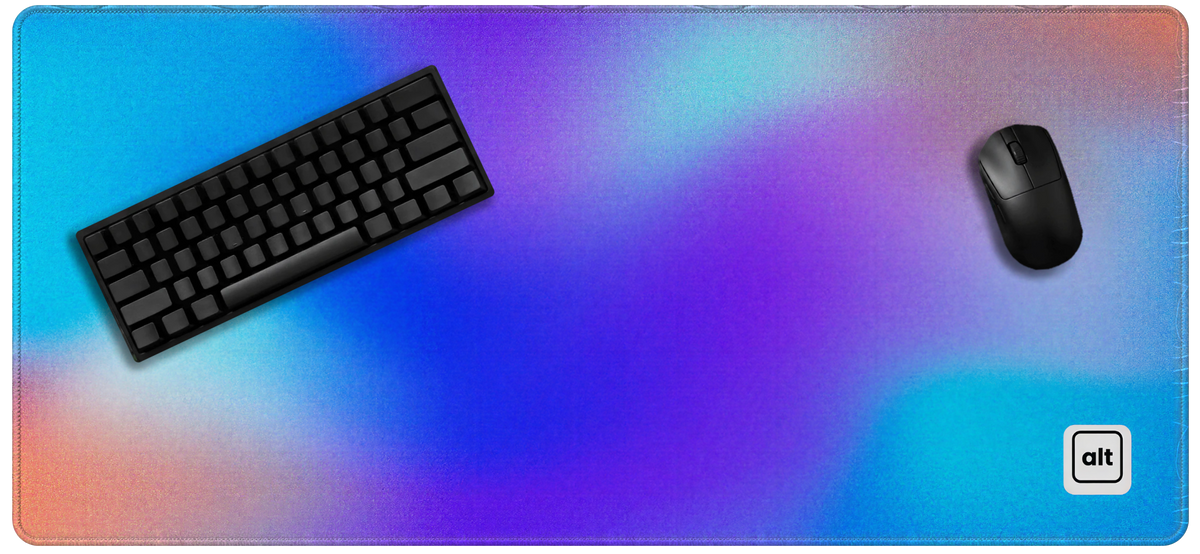 Blue Poise Mousepad - [alt_customs]