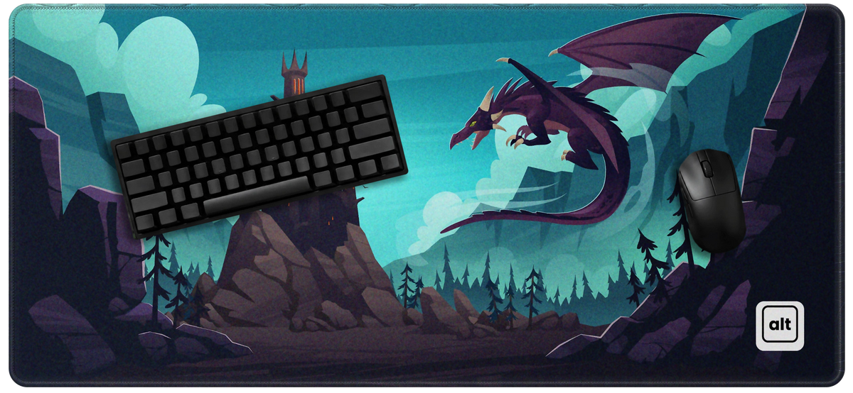 Dragon Invasion Mousepad - [alt_customs]