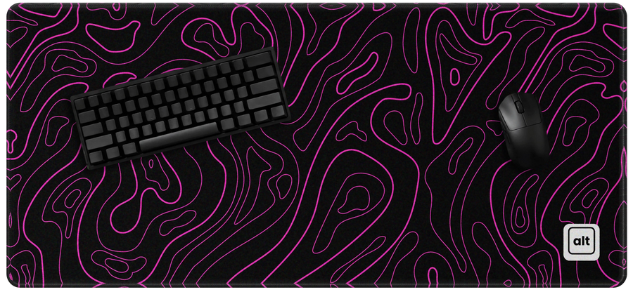 Pink Black Damascus