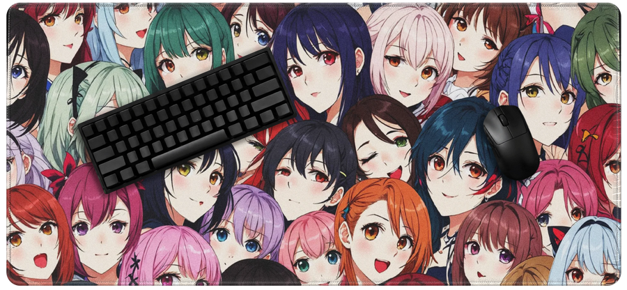 Waifu Party Mousepad