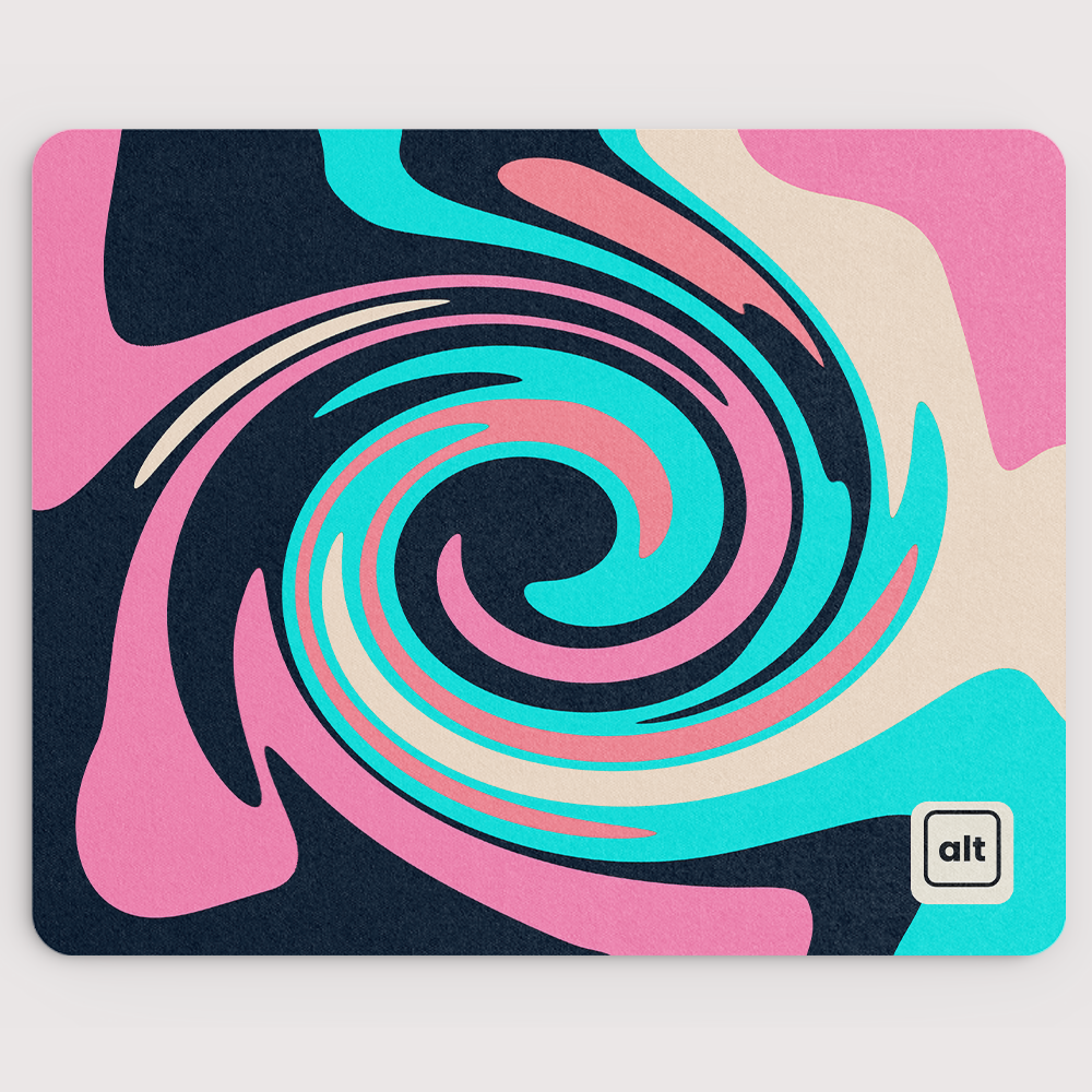 Twisted Cotton Candy Mousepad
