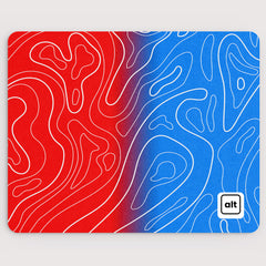 Webslinger Ombre Damascus Mousepad - [alt_customs]