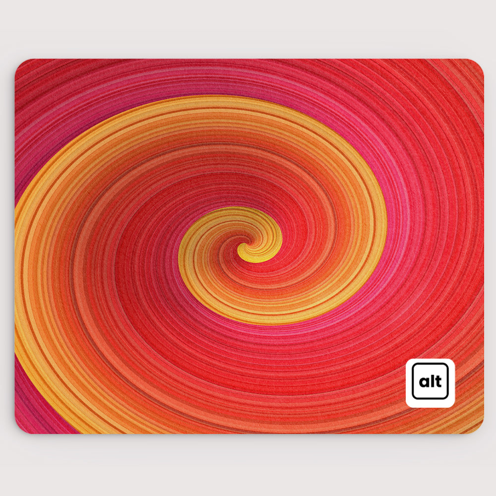 Candy Spiral Mousepad