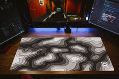 Black and White Regions Mousepad - [alt_customs]