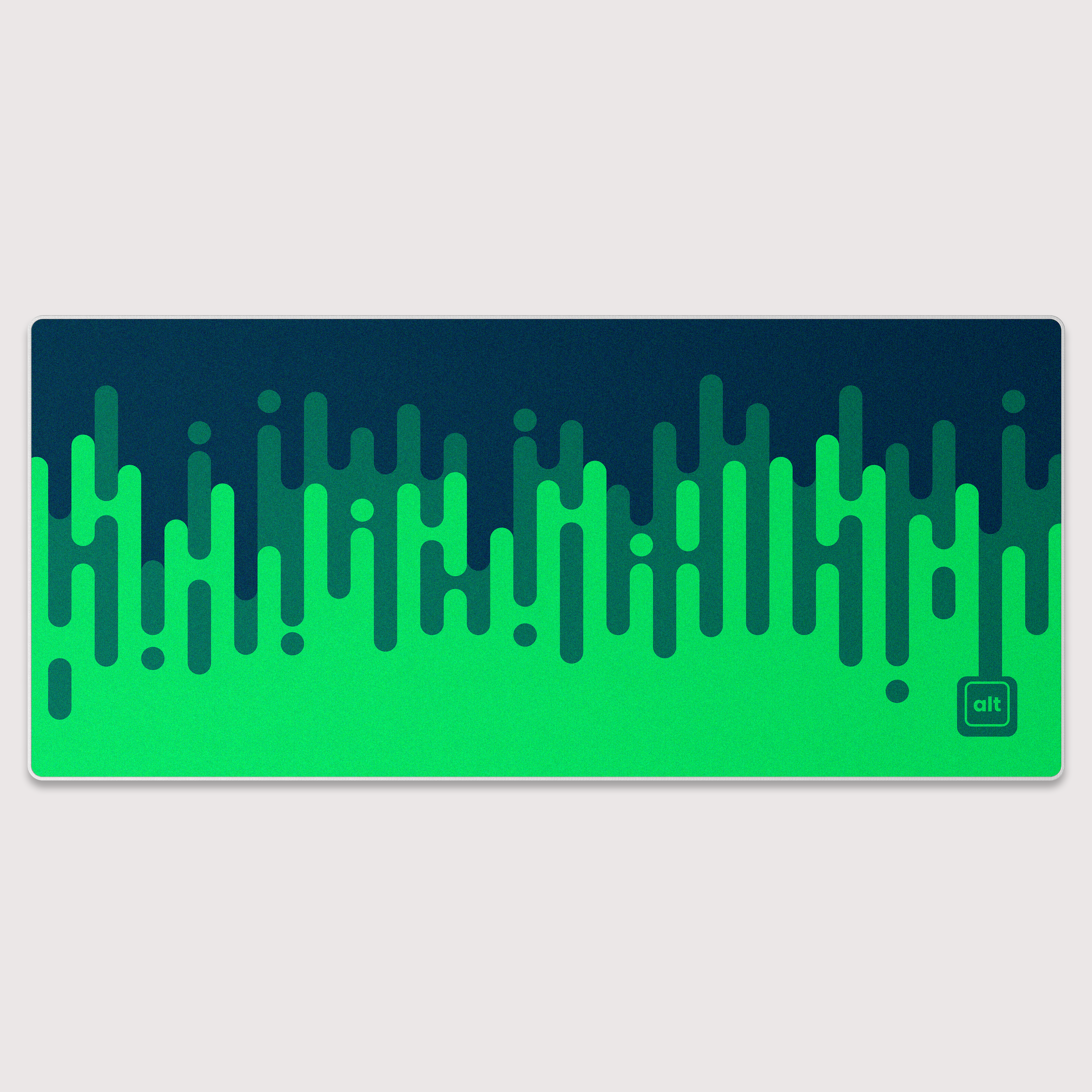 Linear Waves Forest Mousepad
