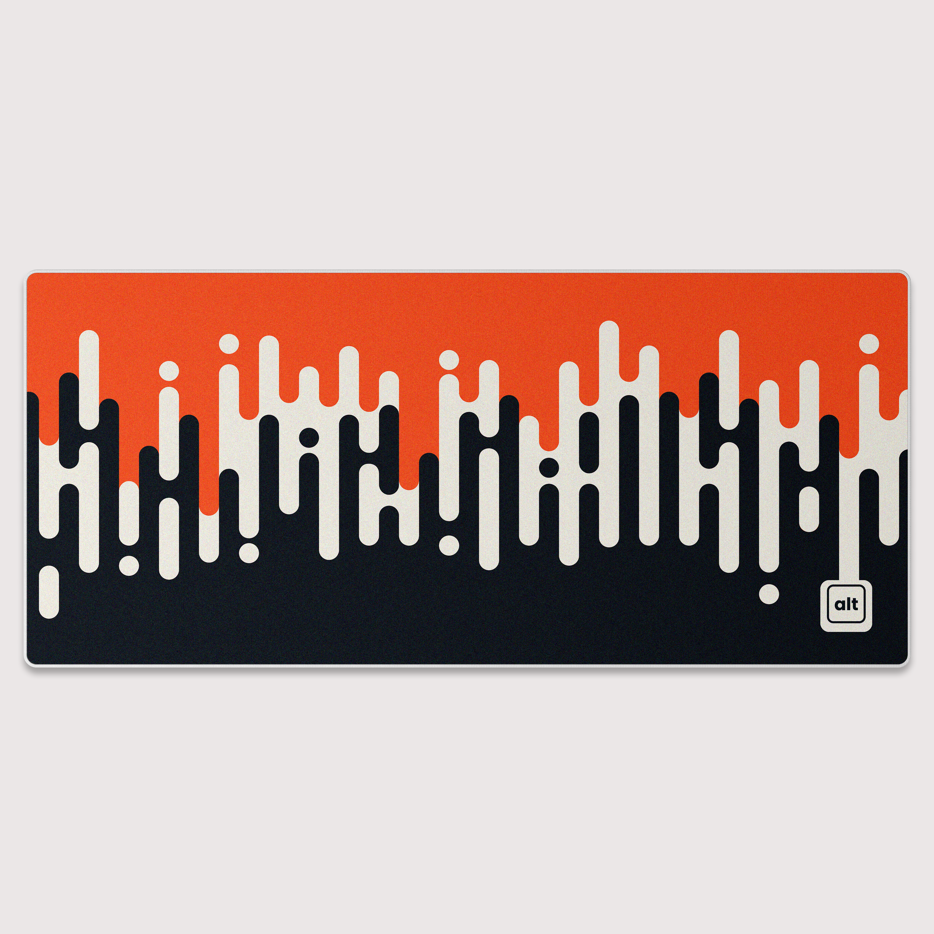 Linear Waves Fox Mousepad