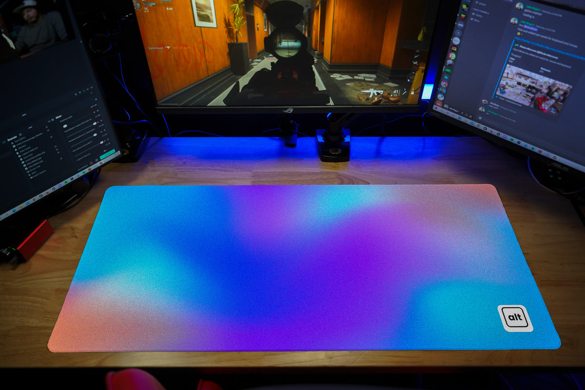 Blue Poise Mousepad - [alt_customs]