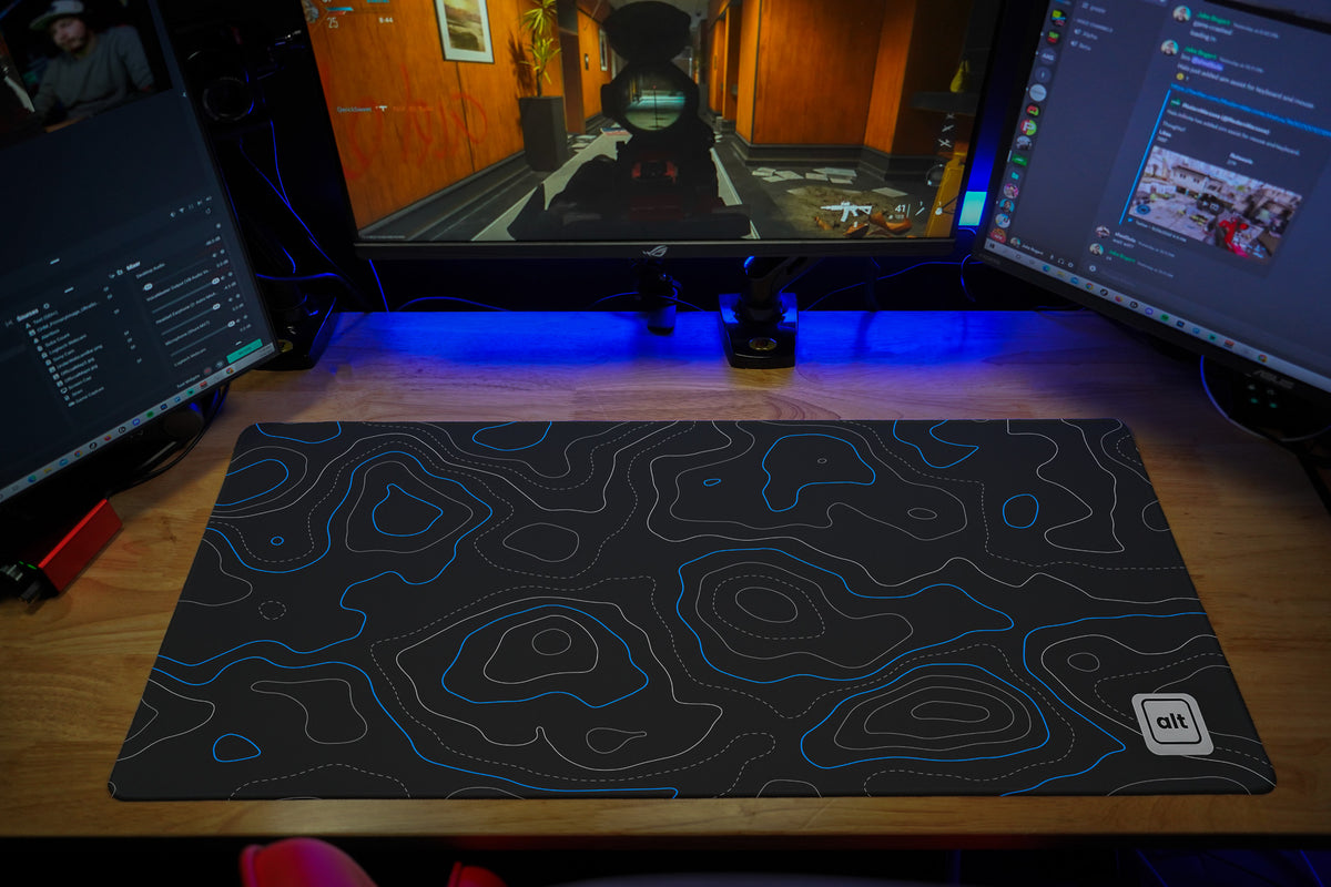 Dark Inverted Blue Damascus - [alt_customs]