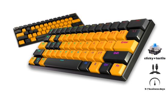 Bumblebee T1 Pro 60% Gaming Keyboard - Gaming Keyboards