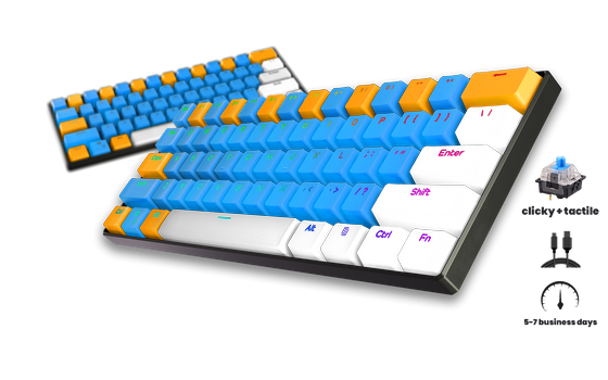 Ninja T1 Pro 60% Gaming Keyboard - Gaming Keyboards