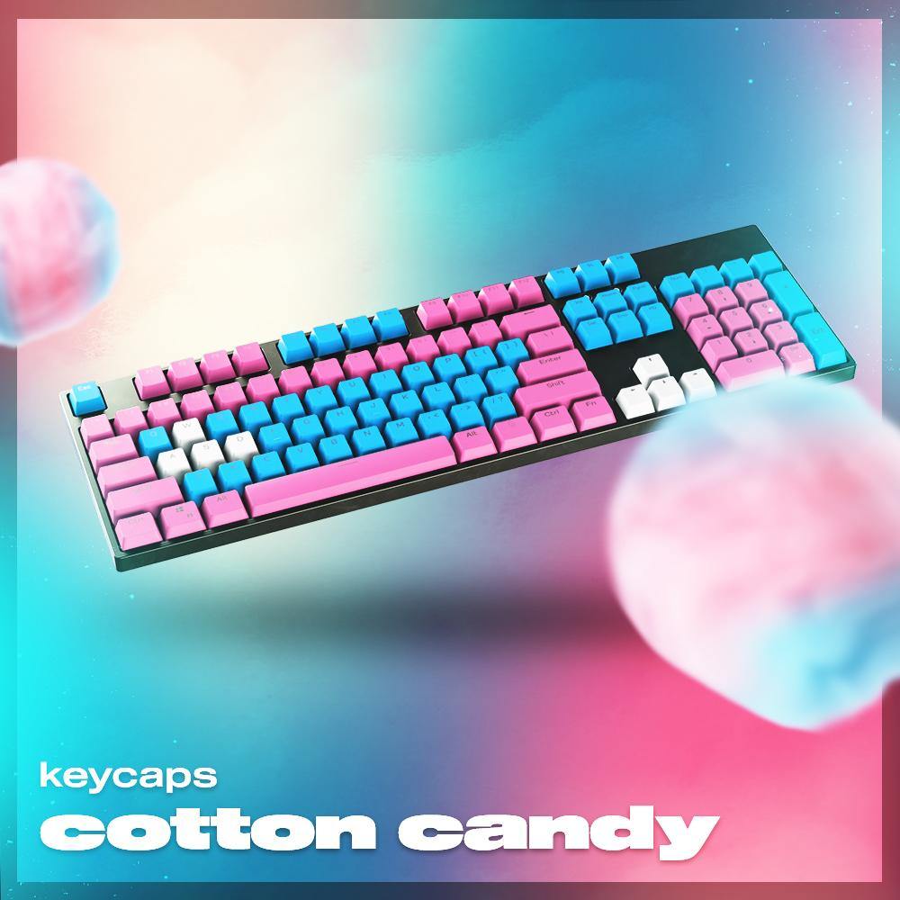 Cotton Candy Keycaps - AltCustomsKeyboards