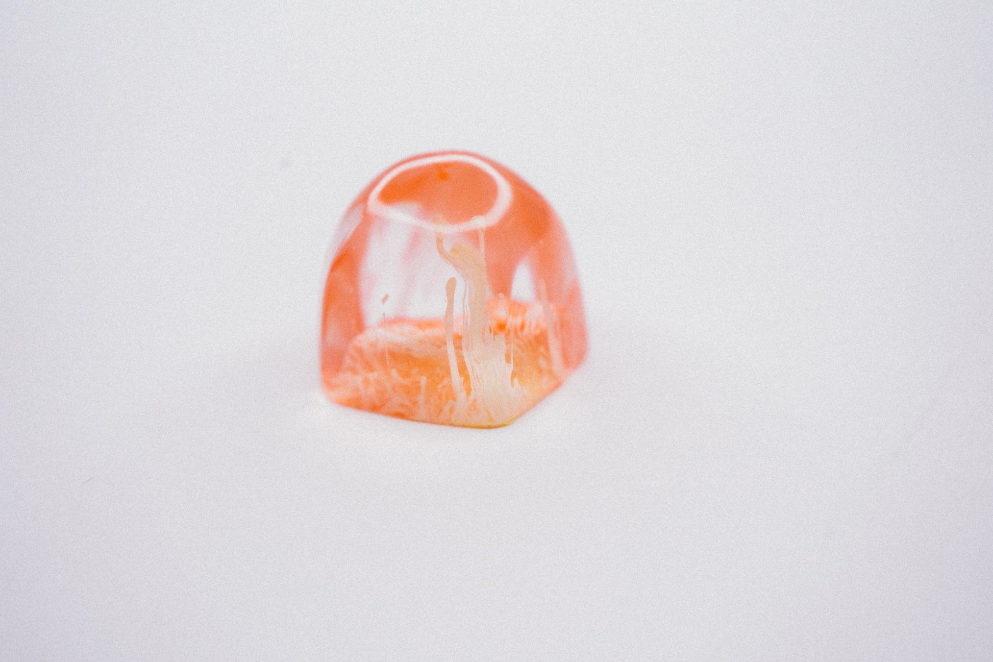 Orange Jelly Artisan Keycap - Gaming Keyboards