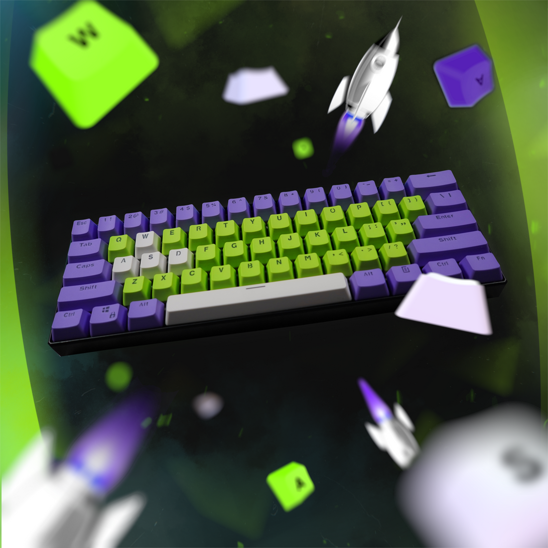 Alt Customs Gaming Keyboards