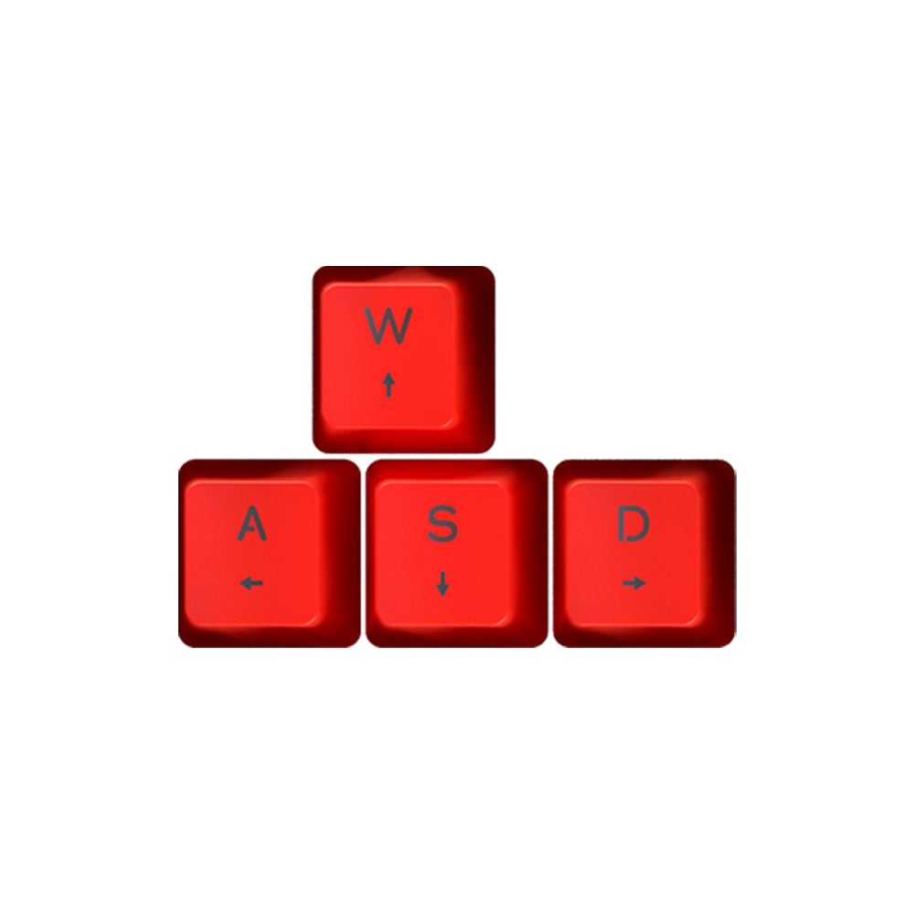 solid red - AltCustomsKeyboards