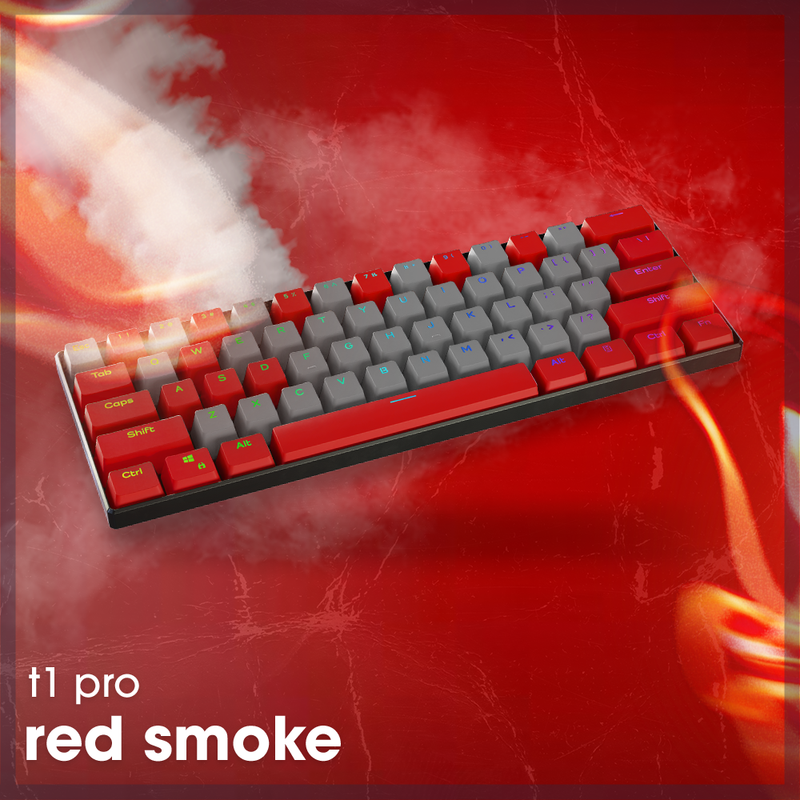 red smoke - Gaming Keyboards